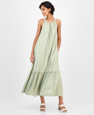 Sandra Darren - Women's Tie-Back Trapeze Dress