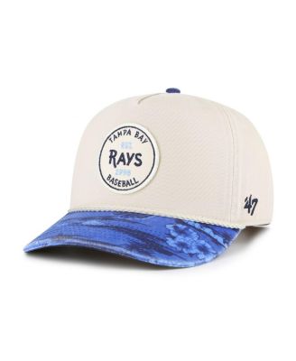 '47 Brand - Men's Cream/Navy Tampa Bay Rays Fiji Rope Hitch Adjustable Hat