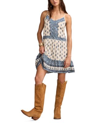 Lucky Brand - Women's Border Print Mini Dress