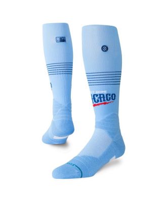 Stance - Men's and Women's Light Blue Chicago Cubs 2025 Alternate Uniform Over The Calf Socks
