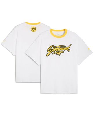 Puma - Men's White Borussia Dortmund 2025 FIFA Club World Cup Hoops T-Shirt