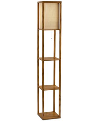 Adesso - Wright Shelf Floor Lamp