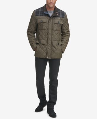 Cole Haan - Mixed Media Quilted Jacket
