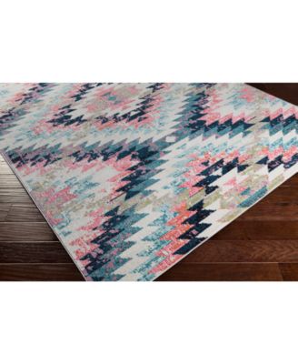 Livabliss - Anika ANI-1027 White 6'7" Square Area Rug