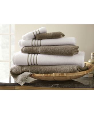 Modern Threads - Quick Dry Stripe 6-Pc. Towel Set