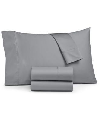 Sunham - Ashford 1500-Thread Count 4-Pc. Solid Full Sheet Set