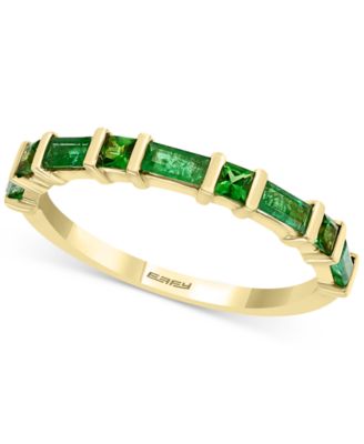 EFFY Collection - Emerald (3/8 ct. t.w.) & Tsavorite (1/5 ct. t.w.) Ring in 14K Gold