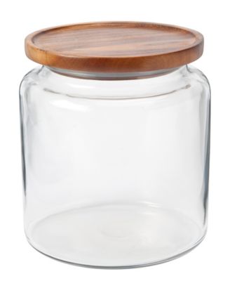 Anchor Hocking - Glass 96-Oz. Acacia-Lid Montana Jar