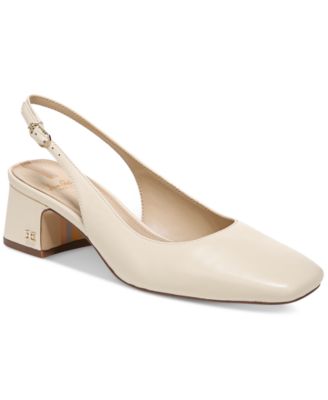 Sam Edelman - Terra Snip-Toe Slingback Block-Heel Pumps