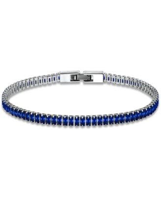 Giani Bernini - Cubic Zirconia Baguette Tennis Bracelet in Sterling Silver
