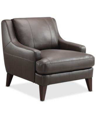 Furniture - 34" Modern Leather Chair