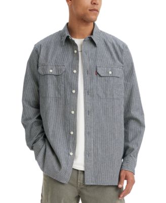 Levi's - Men's Worker Relaxed-Fit Button-Down Shirt