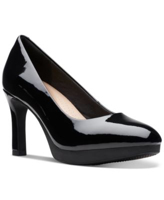Clarks - Women's Ambyr 2 Braley High-Heel Platform Pumps