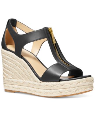 Michael Kors - Women's Berkley Mid Wedge Sandals