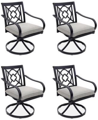 Agio - St Croix Outdoor 4-pc Swivel Chair Bundle Set