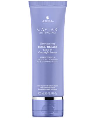 Alterna - Caviar Restructuring Bond Repair Leave-In Overnight Serum, 3.4 oz.