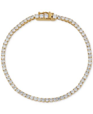 Eliot Danori - 18k Gold-Plated Cubic Zirconia Tennis Bracelet