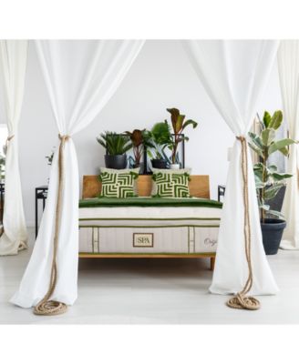 Paramount - Nature Spa Jasmine 15" Ultra Plush Eurotop Mattress Set-Queen