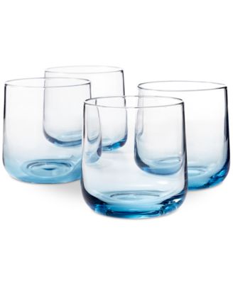 The Cellar - Gil Collection Ombre Double Old Fashioned Glasses, Set of 4