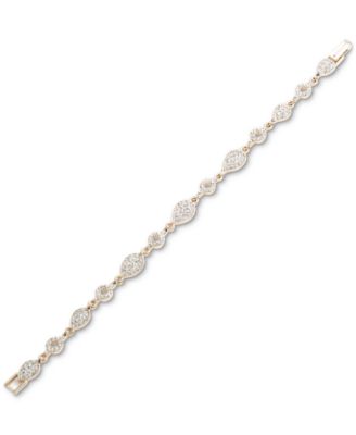 Givenchy - Mixed-Cut Crystal Cluster Flex Bracelet