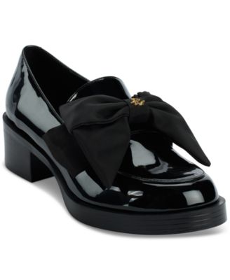 KARL LAGERFELD PARIS - Women's Camilia Bow Loafer Flats