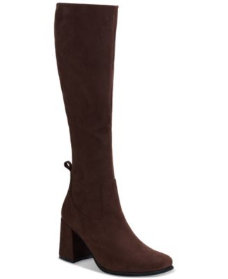 Jeffrey Campbell - Women's Hotlava Square-Toe Block-Heel Boots