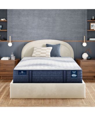Serta - iComfortPro Kingston 14" Latex Foam Firm Mattress Set - King
