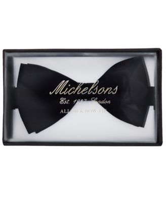 MICHELSONS OF LONDON - Tie, Pre-Tied Bowtie