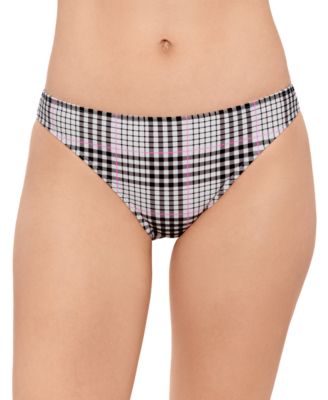 Salt + Cove - Juniors' Plaid Hipster Bikini Bottoms, Exclusively at Macy's
