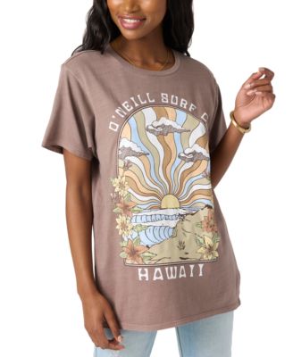 O'Neill - Juniors' Vacay Dreams Cotton Short-Sleeve T-Shirt