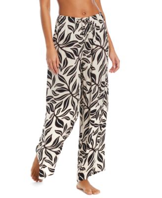 Bar III - Women's Resort Daze Drawstring Pants Swim Cover-Up, Exclusively at Macy's
