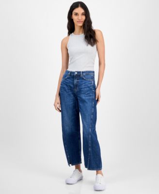 BOSS Orange - Women's High-Rise Balloon Ankle Jeans