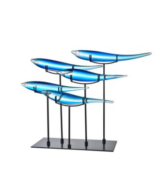 Dale Tiffany - 5-Blue Fish Figurine