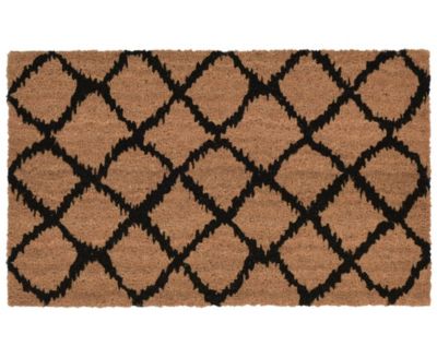 Liora Manne' - Natura Ikat Lattice Rug Collection