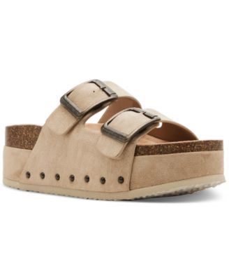 Madden Girl - Babes Double-Strap Flatform Footbed Sandals