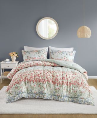 Addison Park - Park Pippa Reversible Printed 3-Pc. Comforter Sets