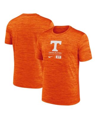 Nike - Men's Tennessee Orange Tennessee Volunteers Campus Center Block Velocity Performance T-Shirt