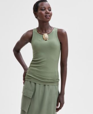 I.N.C. International Concepts - Women's Ribbed Knit Tank Top