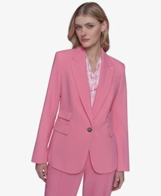 KARL LAGERFELD PARIS - Women's Single-Button Blazer