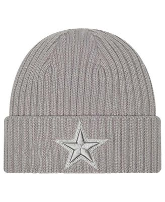 New Era - Big Boys and Girls Gray Dallas Cowboys Tonal Color Pack Cuffed Knit Hat