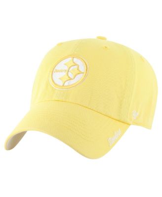 '47 Brand - Women's Gold Pittsburgh Steelers Luminance Cheer Clean Up Adjustable Hat