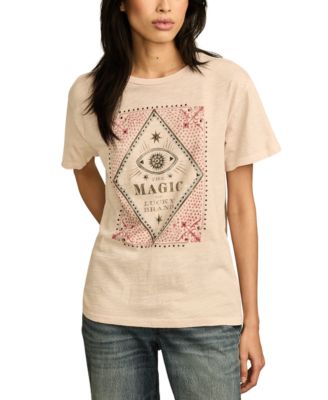 Lucky Brand - Women's Magic Eye Boyfriend Tee