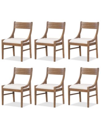 Furniture - Greystone II 6-Pc. Dining Chair Set