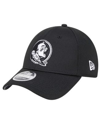 New Era - Men's Black Florida State Seminoles Pivot 9FORTY Stretch-Snap Adjustable Hat