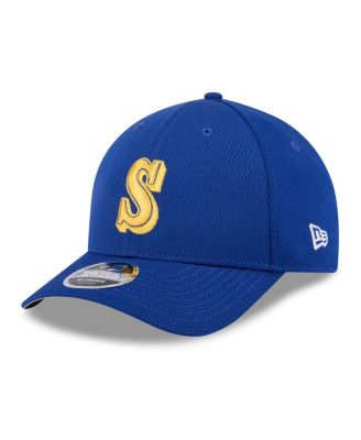 New Era - Men's Blue Seattle Mariners 2025 MLB Clubhouse 9FORTY M-Crown Adjustable Hat