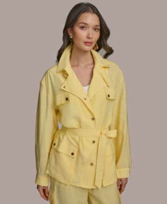 Donna Karan New York - Women's Belted Utility Jacket