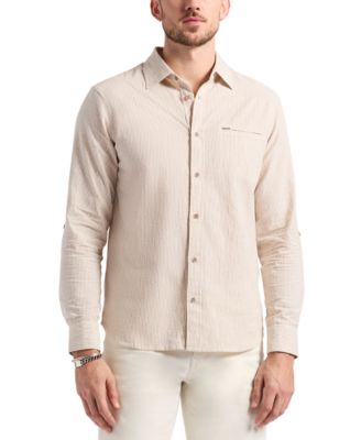 Buffalo David Bitton - Men's Simbo Modern-Fit Stripe Button-Down Shirt