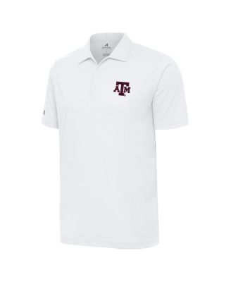 Antigua - White Texas A M Aggies Tribute Polo