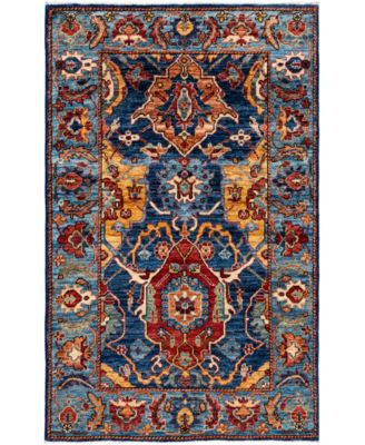 ADORN HAND WOVEN RUGS - Serapi M1945 3'1''x4'11'' Area Rug