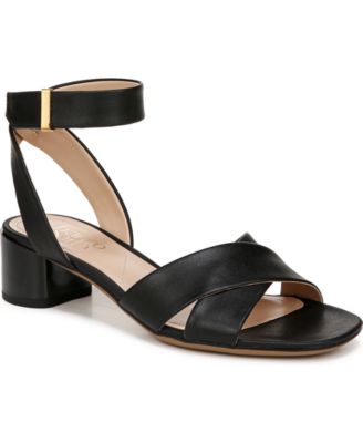 Franco Sarto - Women's Noel Open Toe Block Heel Strappy Sandals